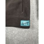 Life is Good Jacket Womens Large Brown 1/4 Zip Fleece Relaxed Fit Casual Cozy Photo 1