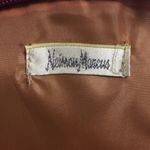 Neiman Marcus  • Green Leather Makeup Zip Up Bag Photo 1