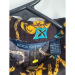 Vintage Rock Creek Womens 100%‎ Cotton Black Chain Button Shirt sz L Equestrian Size L Photo 4