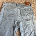 Levi's  724 Jeans Womens 31 Blue High Rise Straight Crop High Rise Stretch Denim Photo 6