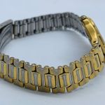 Bill Blass  23mm Quartz analog Womens gold tone black dial up to 7.5” runs Photo 4