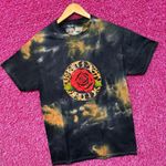 Guns N’ Roses Leopard Big Rose Hard Rock Women's Tie Dye 1X Photo 2
