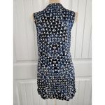 Lucky Brand  Denim Co Geometric Print Shift Dress Mixed Media Size XS Photo 3