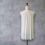 Ethyl white sleeveless lace Photo 4