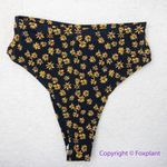 Thrills NEW Free People x black daisy high waist bikini bottom, US size XS Photo 4