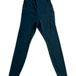 Old Navy  Maternity athletic teal leggings size S Photo 0