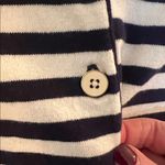 Lilly Pulitzer Navy and White Striped Cardigan Photo 3