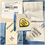 Mother The Scooter Ankle Bootcut Jeans Don't Be a Square 27 NWT Blue Photo 9