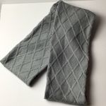 Muk Luks Fair Isle Sweater Infinity Scarf Gray Photo 2