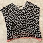 No Boundaries  Black & White Pineapple Swim Coverup Photo 0