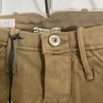 Cycle of Italy women's size 25 low rise olive green jeggings skinny pants 25x31 Photo 2