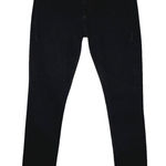 Earnest Sewn Jeans Womens 6 29" Black Skinny Frayed Raw Hems Casual Punk Grunge Photo 0