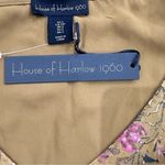 House of Harlow 1960 floral metallic mini dress Green Photo 2