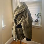 Ba&sh  designer Dayma olive green and black puffer jacket size L Photo 1