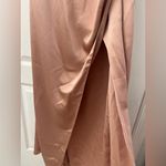 Show Me Your Mumu Jodie Dress Rose Gold Luxe Satin (Size XXL) Photo 8