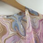 3RD + MALT x Boutique Kimono Size Small Blouse Cardigan Sheer Light Pastel NWT Pink Size M Photo 4