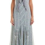 CAbi LNC Garden Party Floral Mixed Print Maxi Dress Photo 2