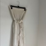 American Eagle  Outfitters Cream Jumpsuit with Chic Design Photo 3