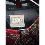 Women's Rothschild Red Black Floral Jacket Size L Size L Photo 1