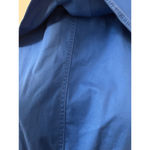 American Rag Nwt hooded cotton stretch roll tan sleeve Jacket, Blue size small Photo 3