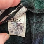 Vintage Academia plaid wool blend mini skirt. Size undefined Photo 2