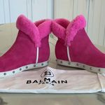 Balmain x Barbie Urra Shearling Boots Photo 2