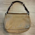 Coach Vintage Chelsea Nubuck Pebble Leather Tan Shoulder Bag 8A38 Photo 7