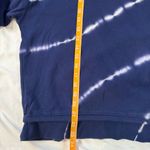 Athleta Sundown Sweatshirt 2.0 Eclipse Blue Tie Dye Size L Gym Active Lounge Photo 4