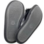 Victoria's Secret Victoria’s Secret Womens L Slide Slippers Velvet Faux‎ Fur Poof Soft Lounge Cozy Photo 3