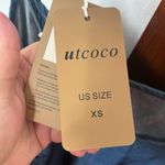 UTCOCO Denim Jumper Tank MIDI Dress NWT Size XS Blue Photo 2