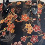 SIGNARE BRAND MULTICOLORED AND BLACK TAPESTRY HANDBAG BLACK ADJUSTABLE STRAP Photo 3
