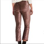 Free People NWT  Velvet Crop Pants Taupe Size‎ 26 Photo 3