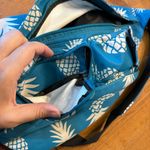 The Kamo womens pineapple crossbody sling backpack blue Photo 5
