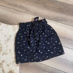American Eagle  floral paper bag mini skirt Photo 0