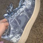 Nike Air Force 1s Blueish Velvet Photo 0