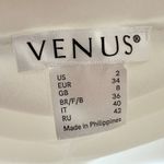 Venus Dress 2 Crochet Accent Mini Midi Sleeveless White Boho Pullover NWOT Photo 1