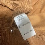 Doe & Rae light brown corduroy mini skirt with ruffle. Photo 4