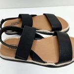 Nordstrom Sandals Womens Size 5 Black Open Toe Espadrilles Photo 2