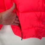 Hunter Puffer Jacket Womens XS Hot Pink Polyester Zip Pockets Full Zip Snap Photo 4