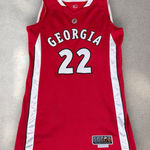 Nike  Team Georgia Bulldogs Basketball Jersey Women's 44 (Large) Team Issue #22 Photo 0