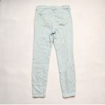 Buffalo David Bitton  Blue Havana High Rise Soft Stretch Beach Ankle Pants 6/28 Photo 1