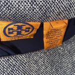 Tory Burch  navy blue wool blend fringe skirt size 8 Photo 3