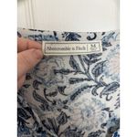 Abercrombie & Fitch Floral Smocked Crop Top Size Medium Boho Festival Western Photo 4