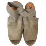 G.H. Bass Cher‎ Open Toe Slingback Wedge Tan Size Size 11 Photo 1