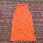 Old Navy  BRIGHT ORANGE POCKET TANK TEE DRESS Photo 3