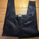 Reiss  black coated azella mid rise jeans 30 Photo 1
