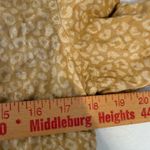 J. McLaughlin  Small Yellow Leopard Print Button Down Shirt Cotton Blend Stretch Photo 6