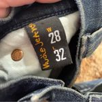 Nudie Jeans Organic Distressed Jeans Unisex‎ ITALY 28x32 Blue Size 28 Photo 3