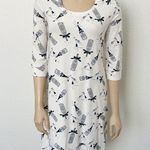 Soma [] White Cheers Champagne Cool Nights Jersey Scoop Neck Sleepshirt Size XS Photo 1