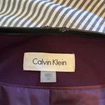Calvin Klein leather shoulder blazer Photo 4
